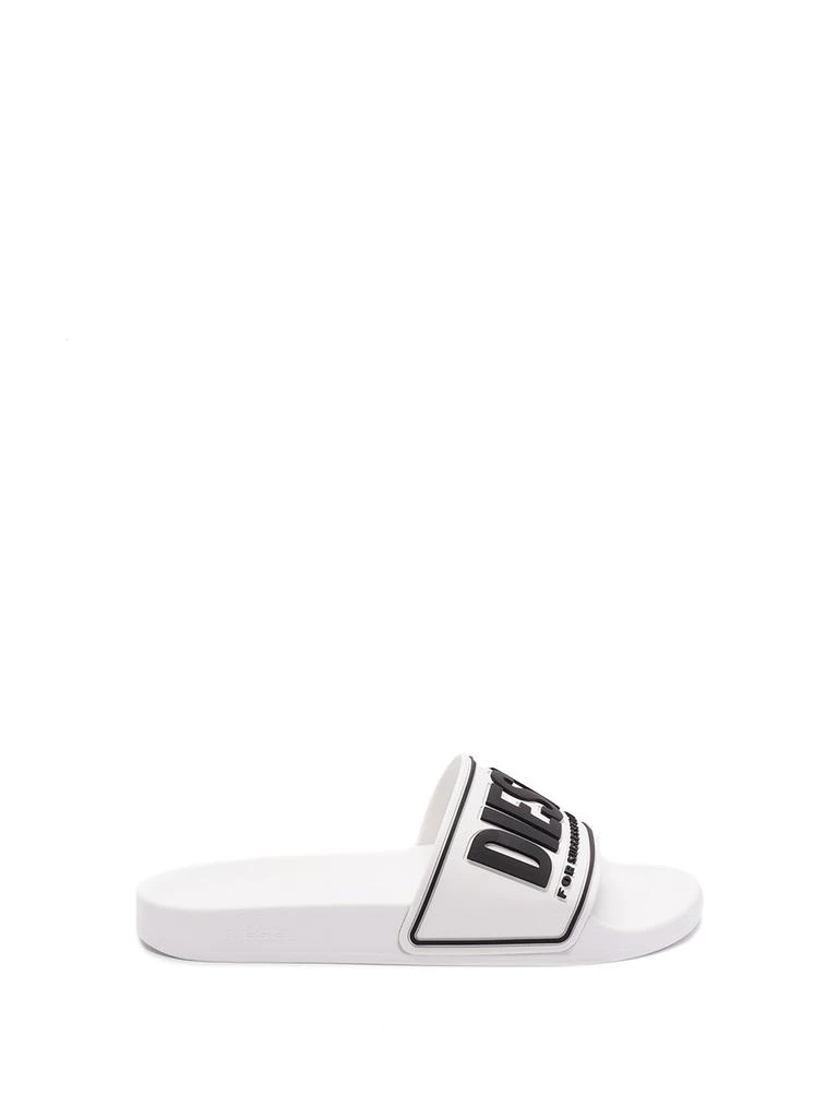 Diesel Diesel `Sa-Mayemi Cc W` Slides With Embossed Logo 1