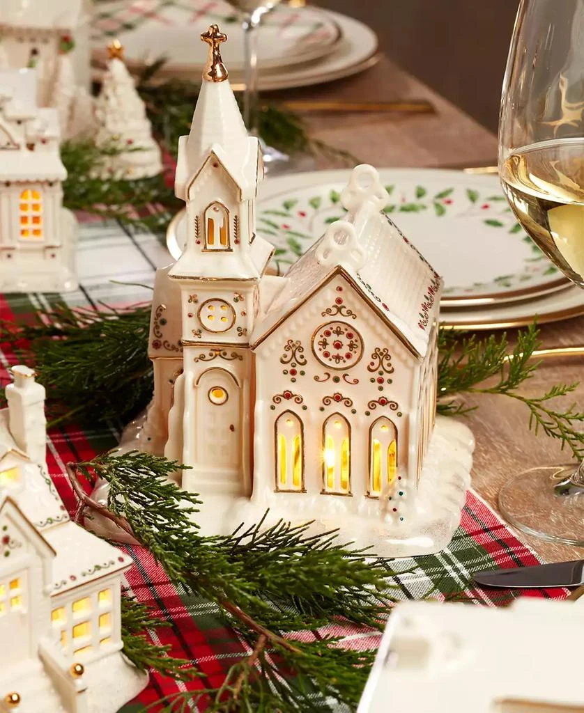 Lenox Mistletoe Park Village Church, Exclusively at Macy’s 4