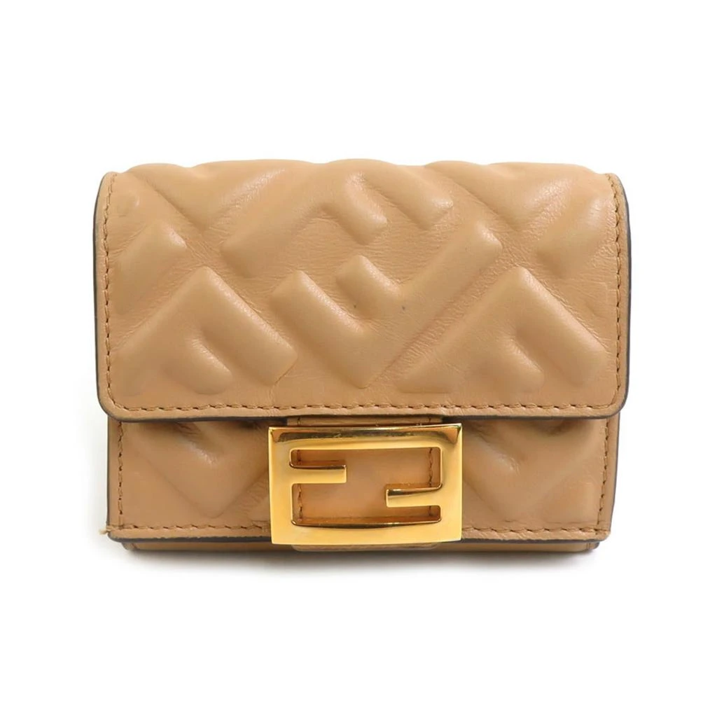 Fendi Leather Wallet (Tri-Fold) (Pre-Owned)