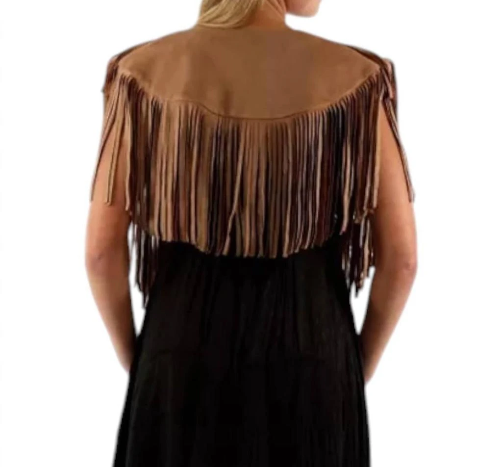 Scully Scully - Short Fringe Shawl 2