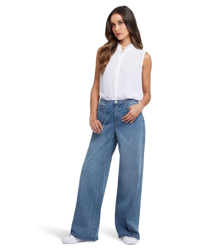 NYDJ Cindi Relaxed Wide Leg Jeans 1