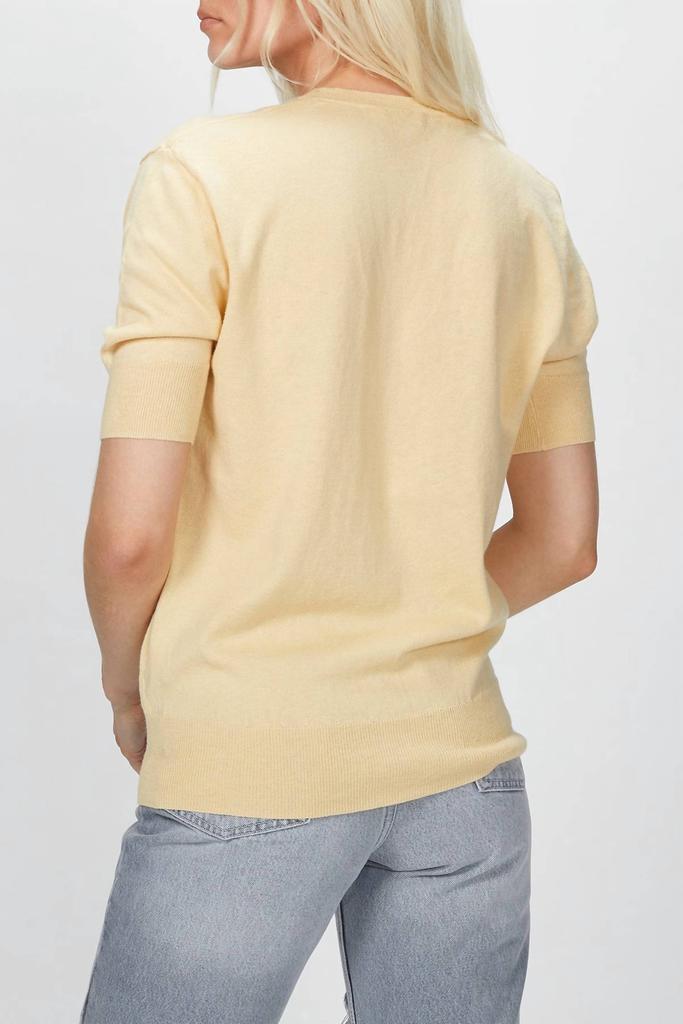 6397 ELBOW V-NECK TOP