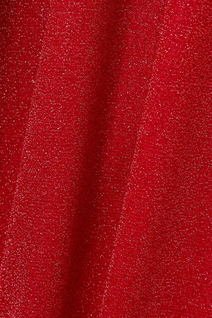 OSÉREE Lumière stretch-knit halterneck maxi dress 4