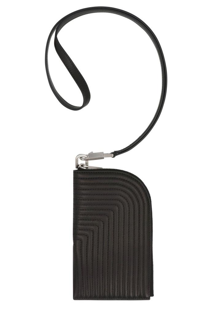 Rick Owens Rick Owens Lido Zipped Neck Wallet - Wallets
