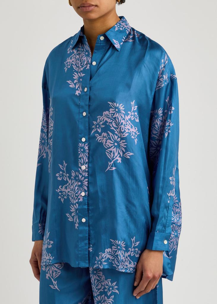 Hannah Artwear Stevie printed silk shirt