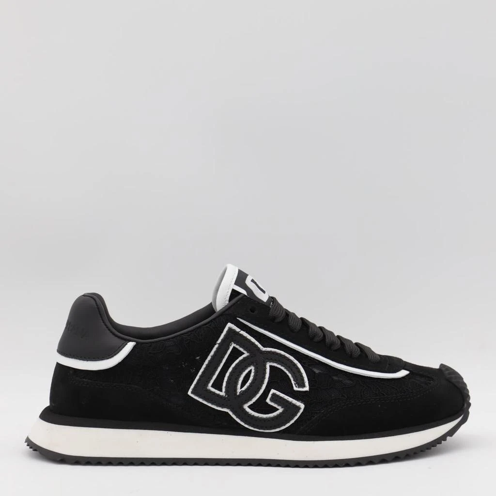 Dolce & Gabbana Dolce & Gabbana Black Dg Cushion Sneakers 1