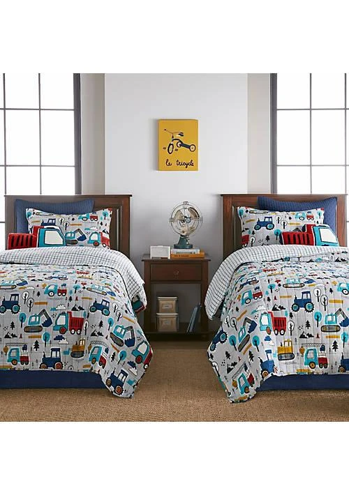 Levtex Home Home Mod Trucks Twin Quilt Set 2