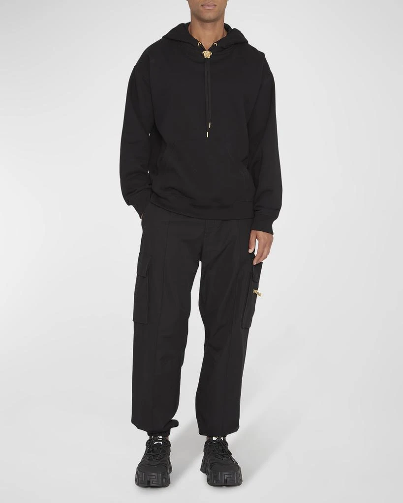 Versace Men's Medusa Bolo Pullover Hoodie 2