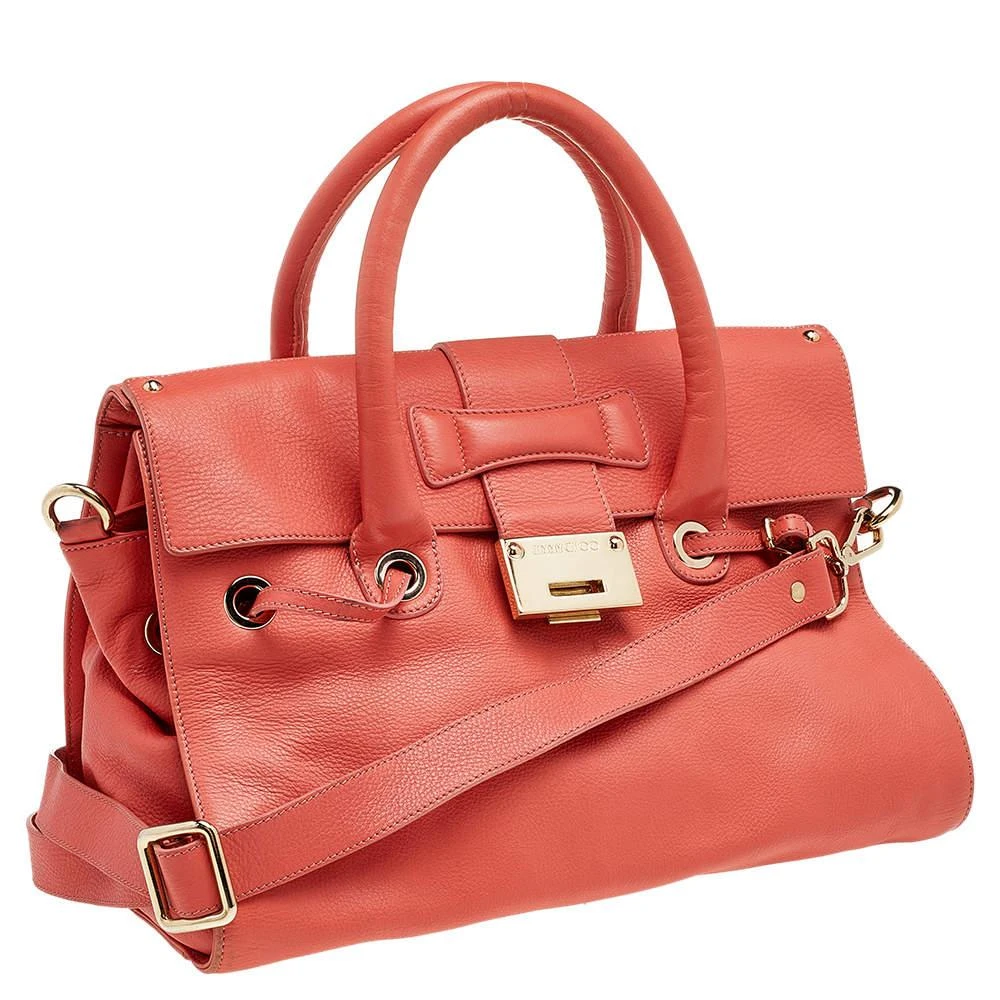 Jimmy Choo Jimmy Choo Coral Leather Rosalie Satchel 3