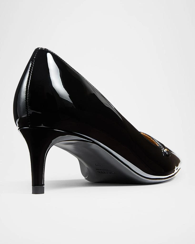 Khaite Celia Patent Leather Pumps 4