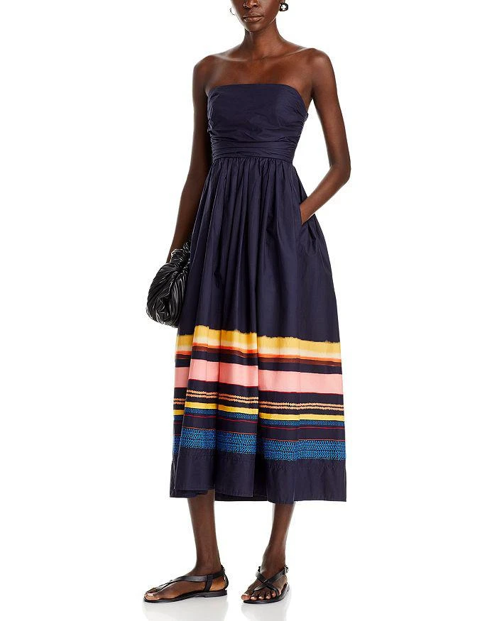 A.L.C. Tate Strapless Midi Dress 3