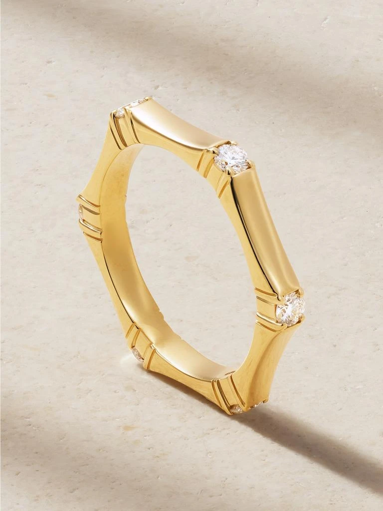 Melissa Kaye Honey Station 18k 黄金钻石戒指 1