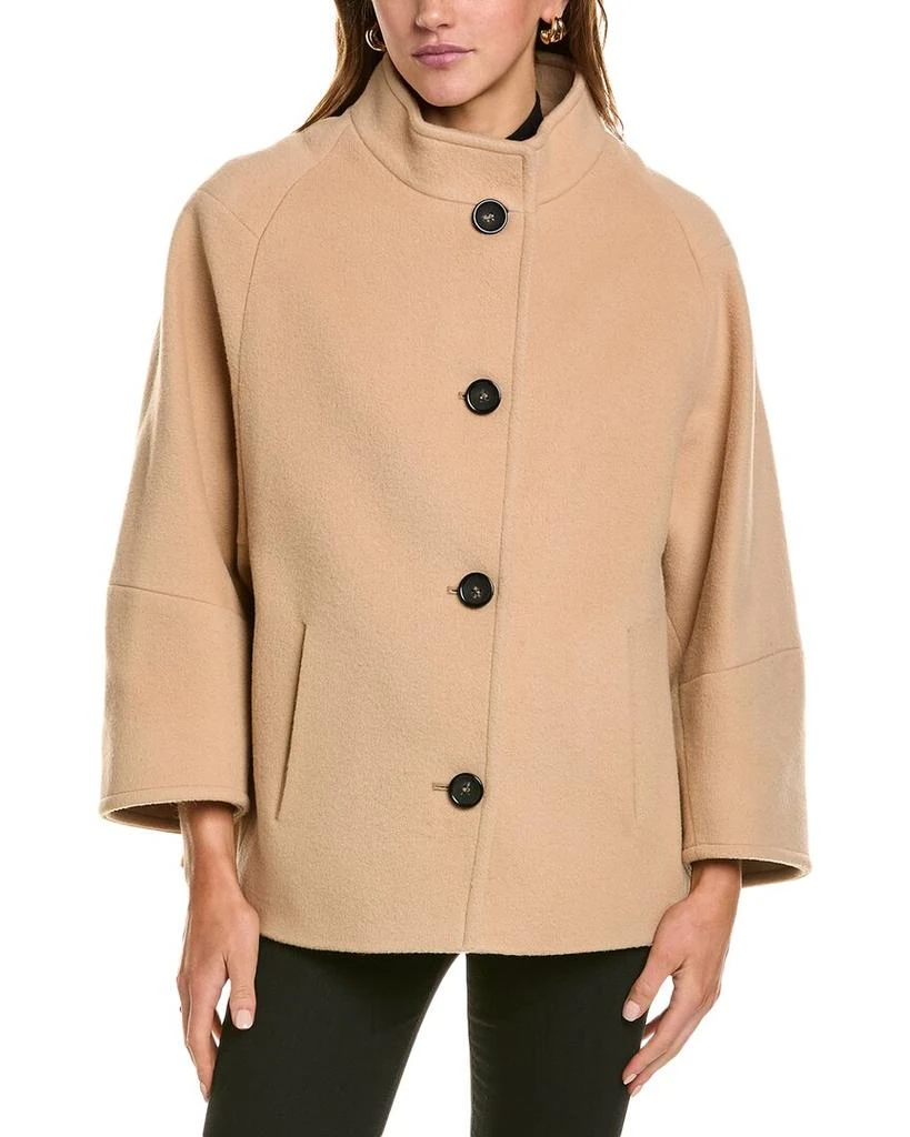 Cinzia Rocca Icons Short Wool-Blend Coat 3