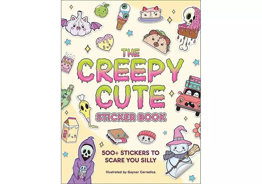 Barnes & Noble The Creepy Cute Sticker Book: 500+ Stickers to Scare You Silly by Gaynor Carradice (Illustrator)