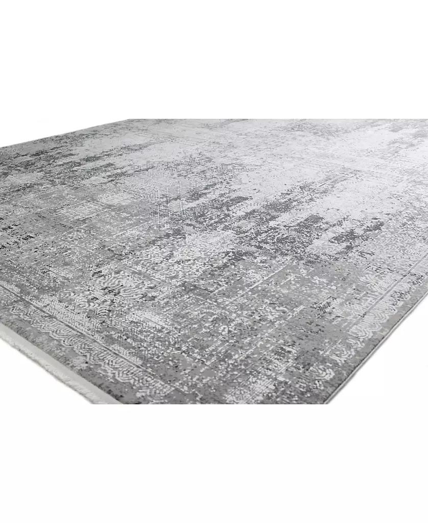 Bashian Rugs Charm Cha-07 Gray 4' x 6' Area Rug
