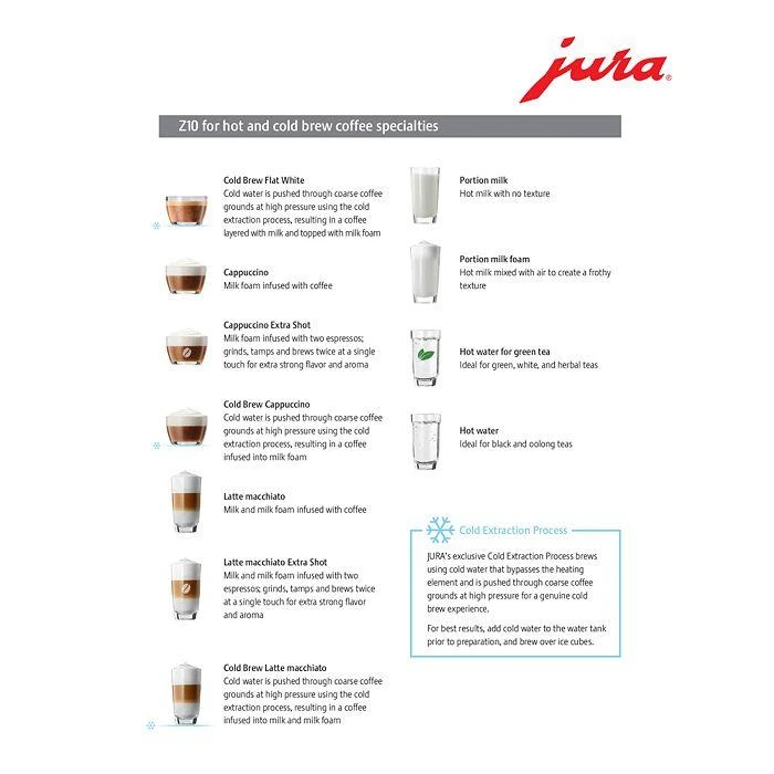 JURA Z10 Hot & Cold Brew 11