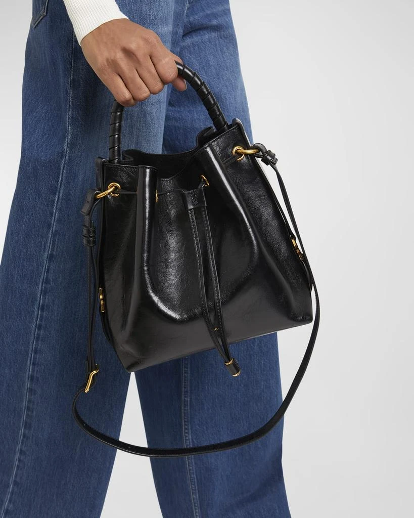 Chloé Marcie Bucket Bag in Shiny Calfskin 5