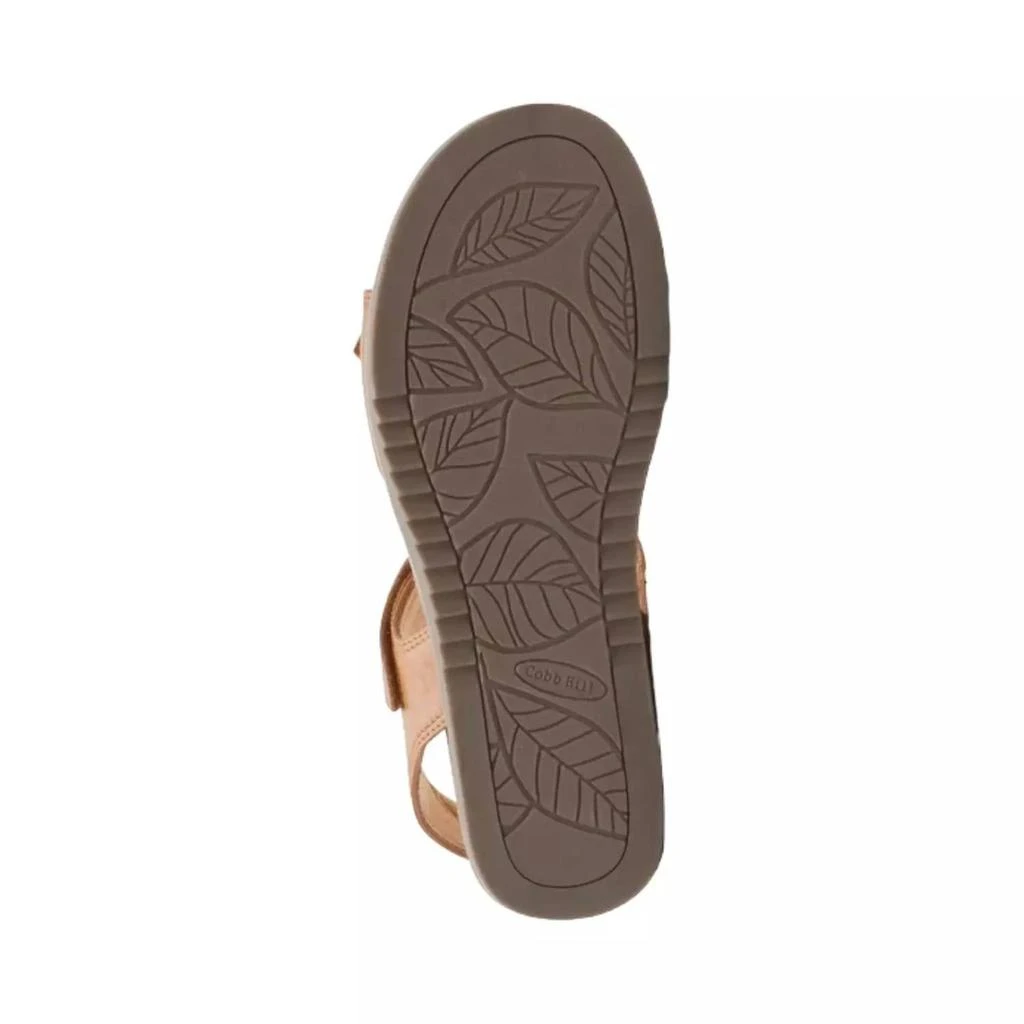 Cobb Hill Women's May Wave Strap Sandal - Extra Wide Width In Tan 3