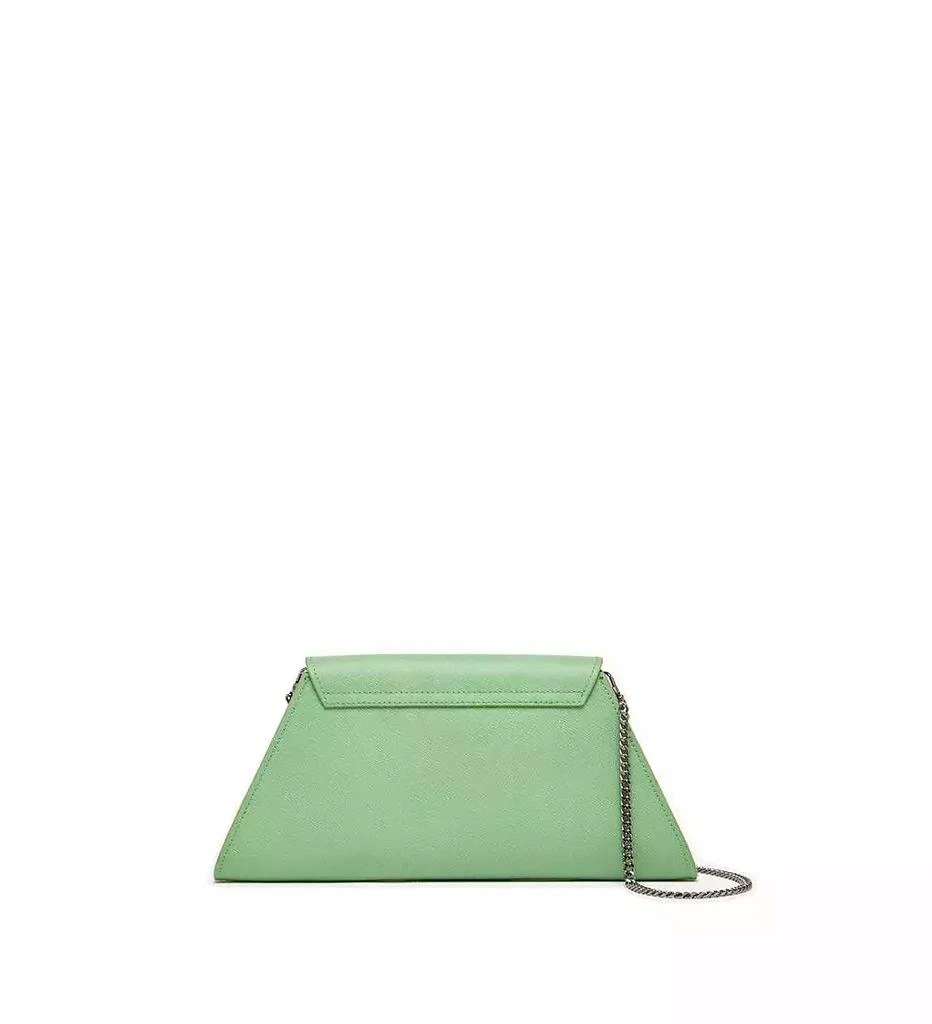 SUSU Leather Clutch Bag Summer Green Evening Purse Unique Women
s Handbag 4
