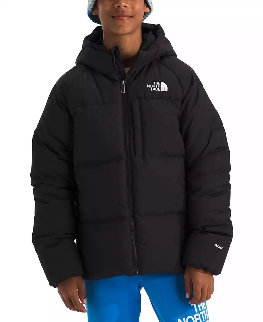 The North Face Big Boys North Quilted Full-Zip Hooded Down Jacket