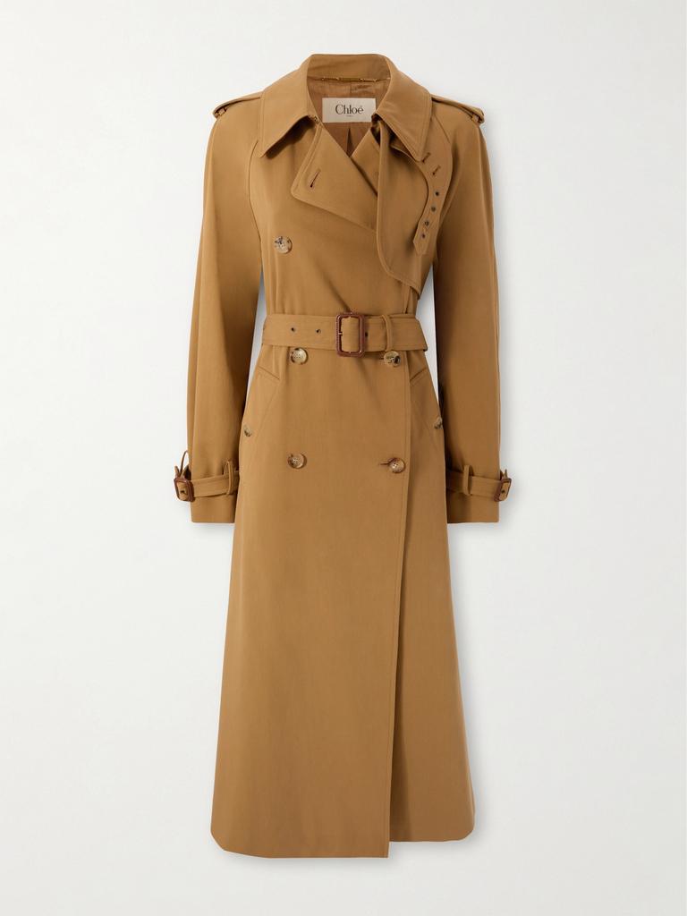 コート Chloe Long Water-Repellent Beige Trench Coat Chloé Chloé Long Trench Coat - Coats - Free Shipping