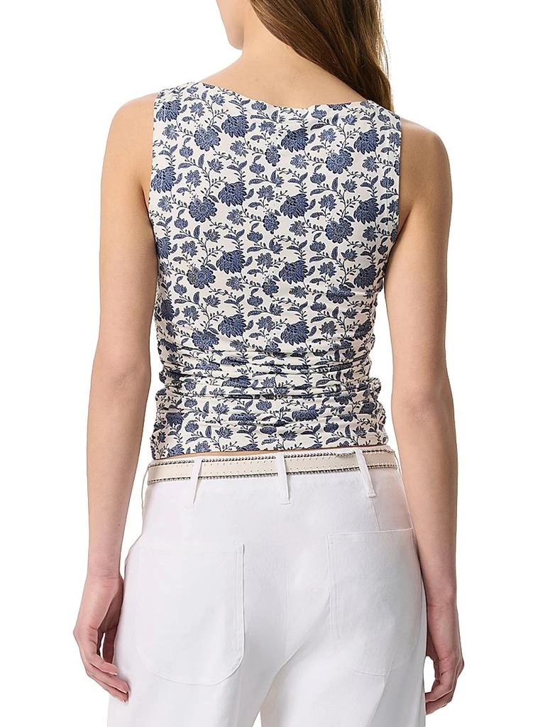 Rag & Bone Luca Floral Shirred Tank 4