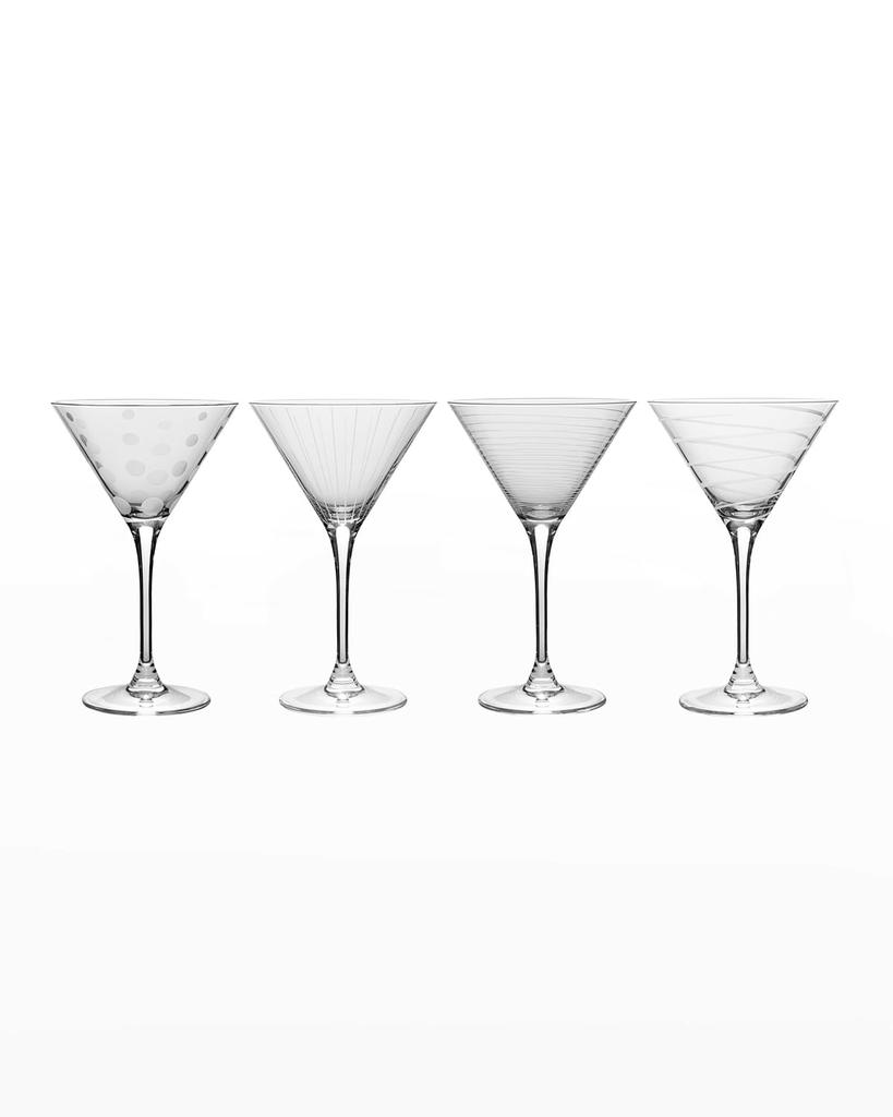 Mikasa Cheers Martini Glasses, Set of 4