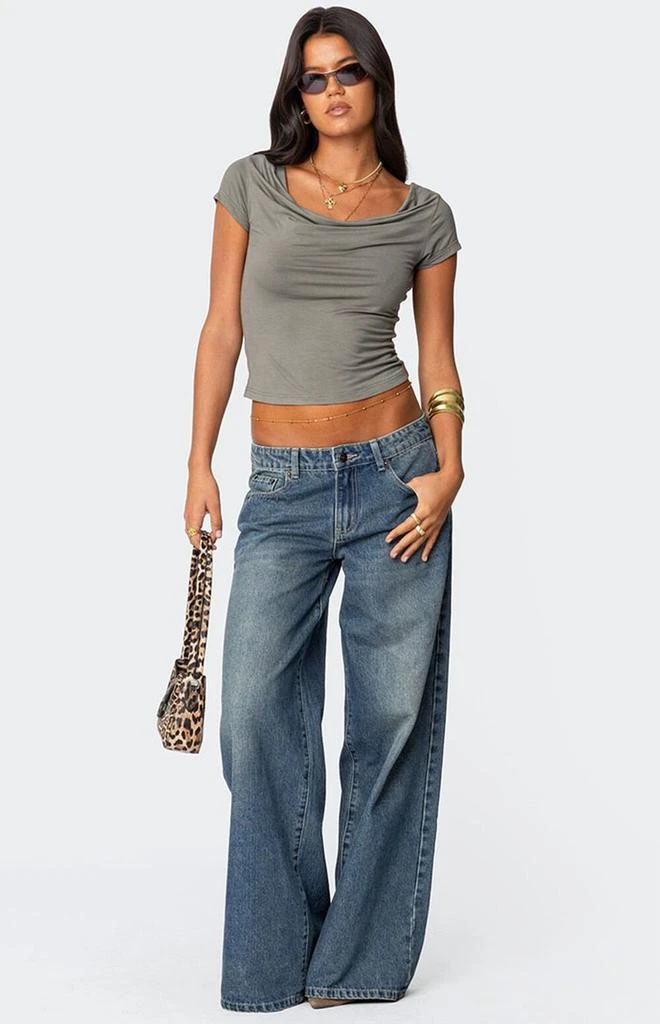 Edikted Javi Cowl Neck Top 2