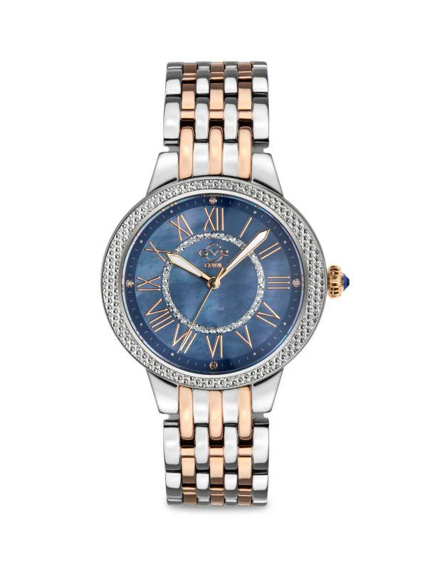 Shop Astor II Two Tone Stainless Steel, Mother-Of-Pearl 