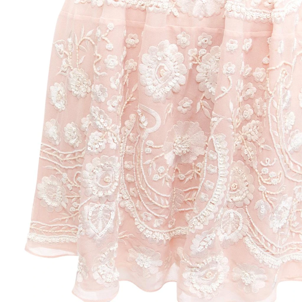 Needle & Thread beaded embroidery embellished chiffon dress 2