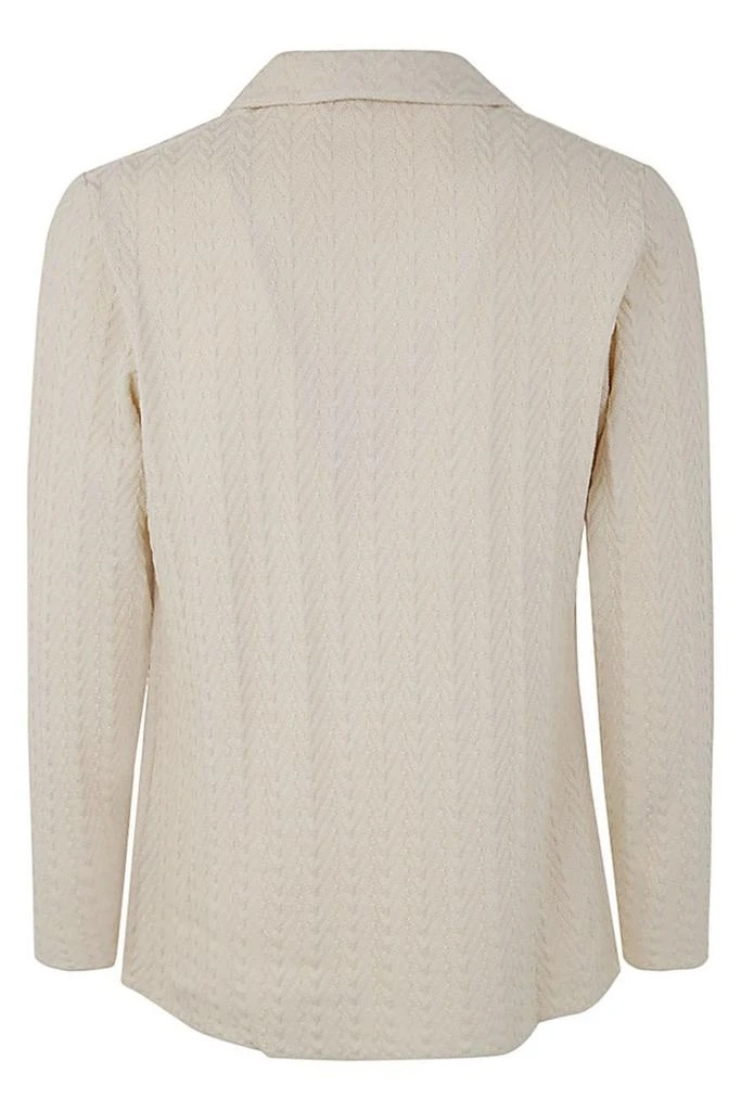 LARDINI Lardini Brooch-Detail Double-Breasted Blazer 2