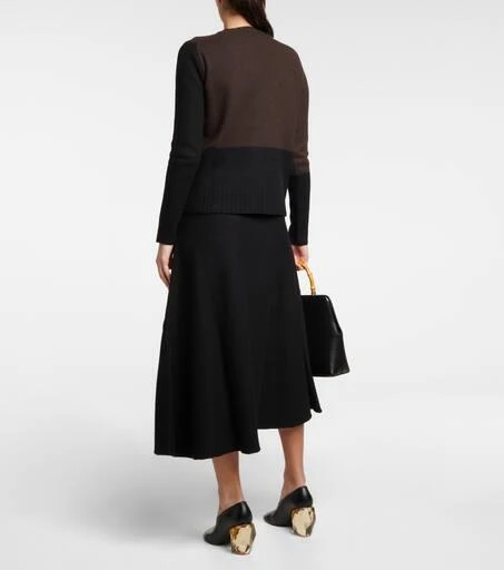 Jil Sander Intarsia virgin wool sweater 3