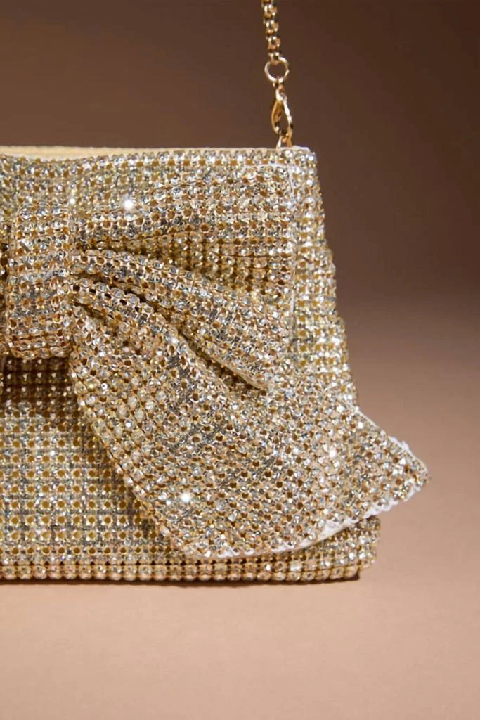 Urban Expressions Urban Expressions - Women
s Gretchen Glitz Bow Evening Bag 4