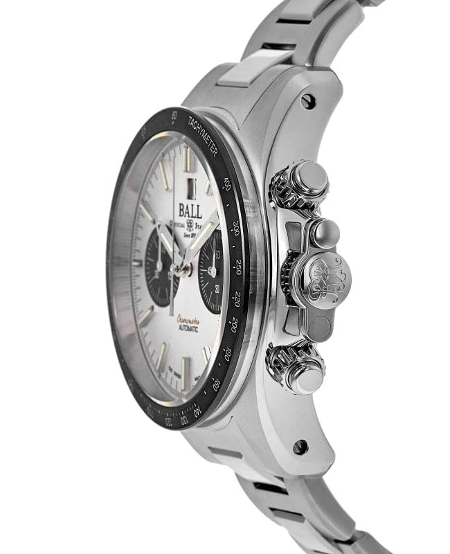 BALL Watch Ball Engineer Hydrocarbon Racer Chronograph Silver Dial Men's Watch CM2198C-S1CJ-SL 3