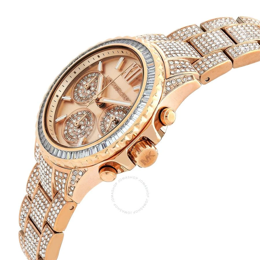 Michael Kors Everest Chronograph Quartz Crystal Rose Gold Dial Ladies Watch MK7235 2