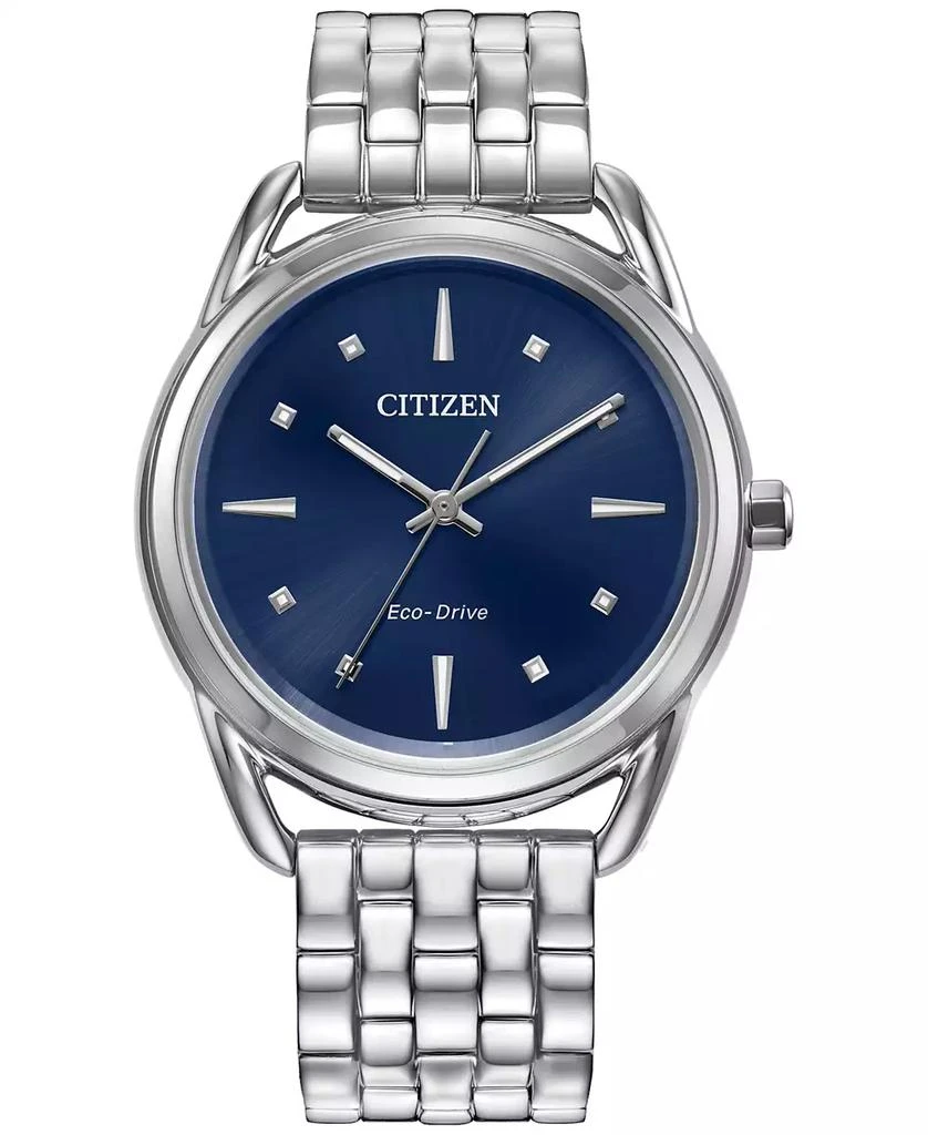 Citizen Eco-Drive Women's Dress Classic Stainless Steel Bracelet Watch 36mm 1