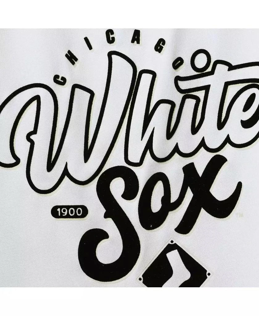 The Wild Collective Women's White Chicago White Sox Open Back Twist-Tie Tank Top 5
