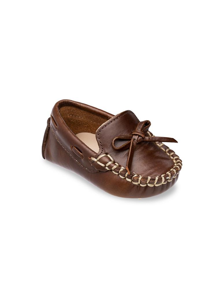 Elephantito Baby Boy's Leather Driving Loafers