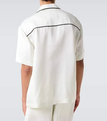 Jil Sander Oversized bowling shirt 5
