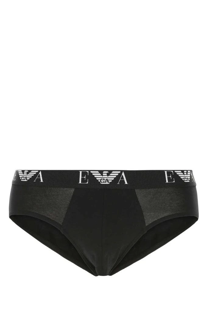 Emporio Armani Emporio Armani Logo Monogram Pack Of Three Briefs 1