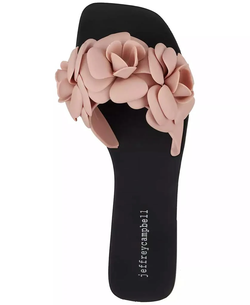 Jeffrey Campbell Floralee Floral Jelly Slide Sandals 4