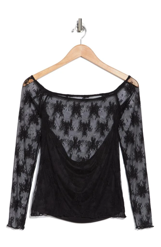 Elodie Off the Shoulder Lace Top 4