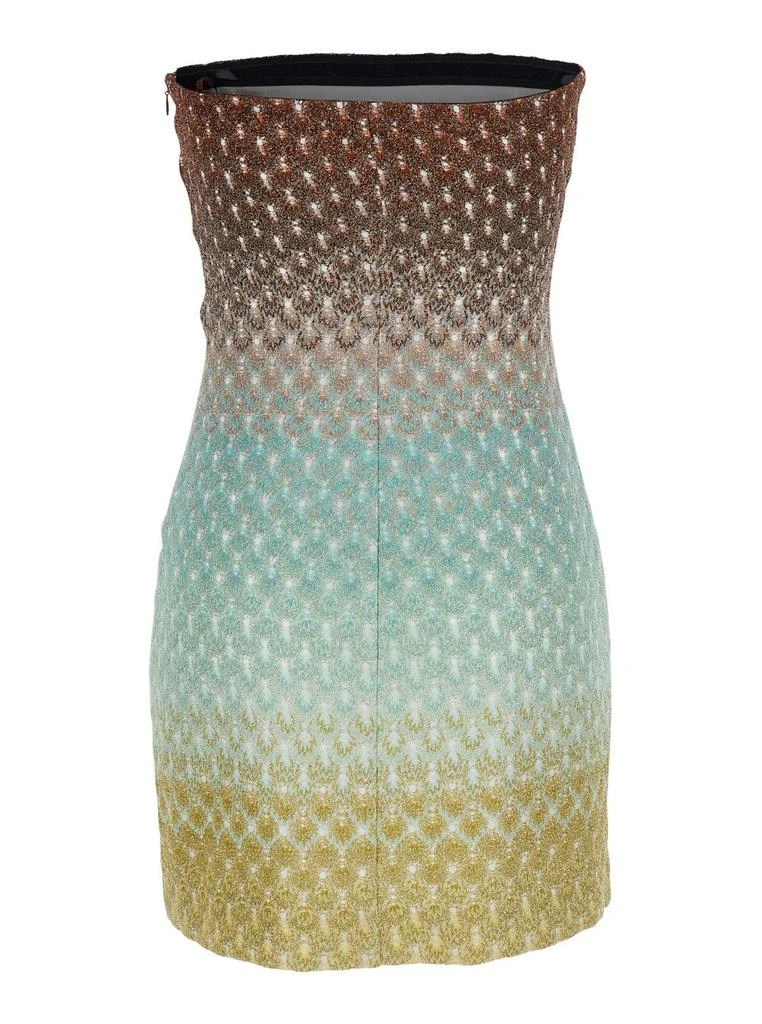 Missoni Missoni Patterned Strapless Mini Dress 2