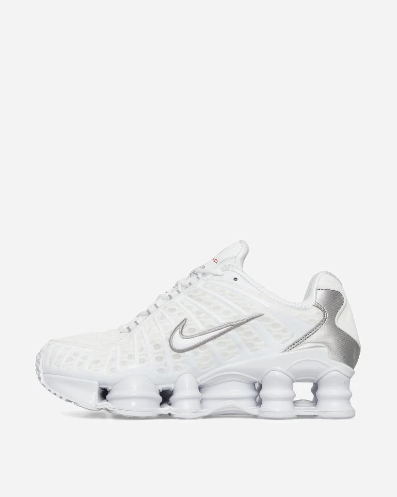 NIKE Women's Shox TL Sneakers White 4