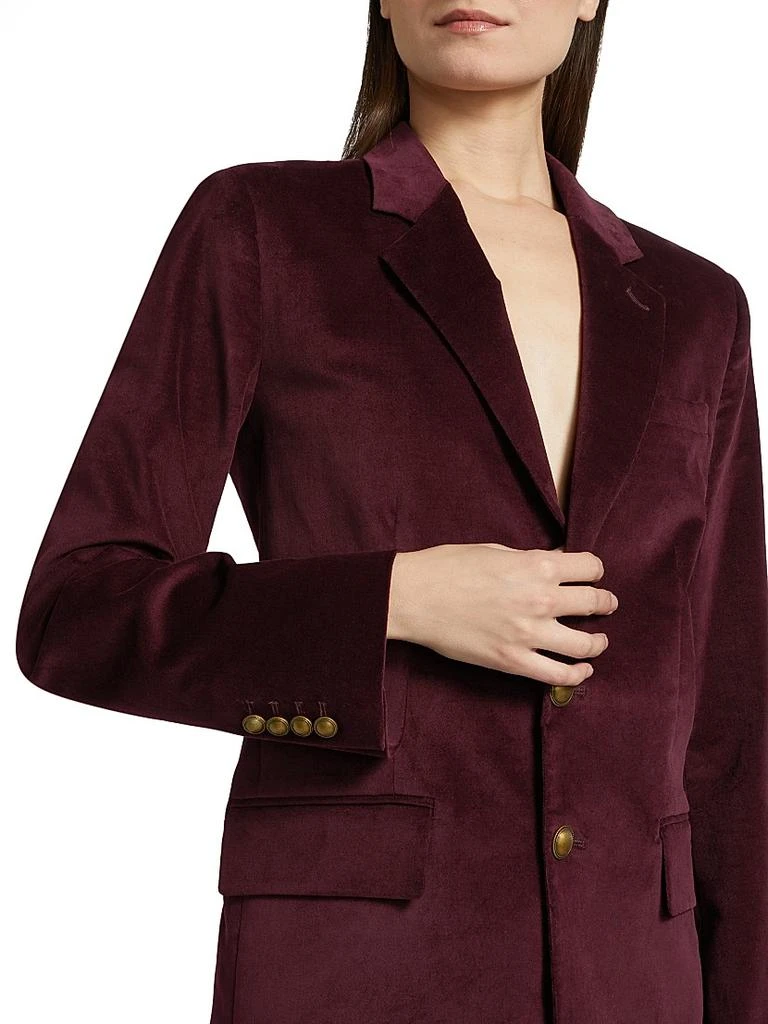 FRAME Everyday Velvet Blazer 6