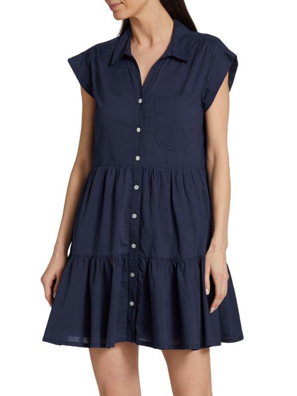 【Veronica Beard】 Trisha tieredコットンミニドレス Veronica Beard Trisha tiered cotton minidress Veronica Beard