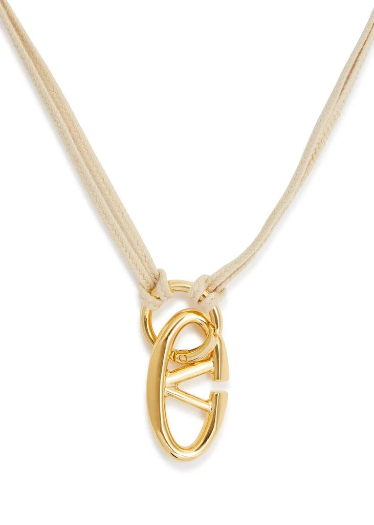 Valentino VLogo rope necklace 1