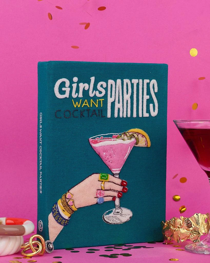 Olympia Le-Tan Girls Want Cocktail Parties Book Clutch Bag 4