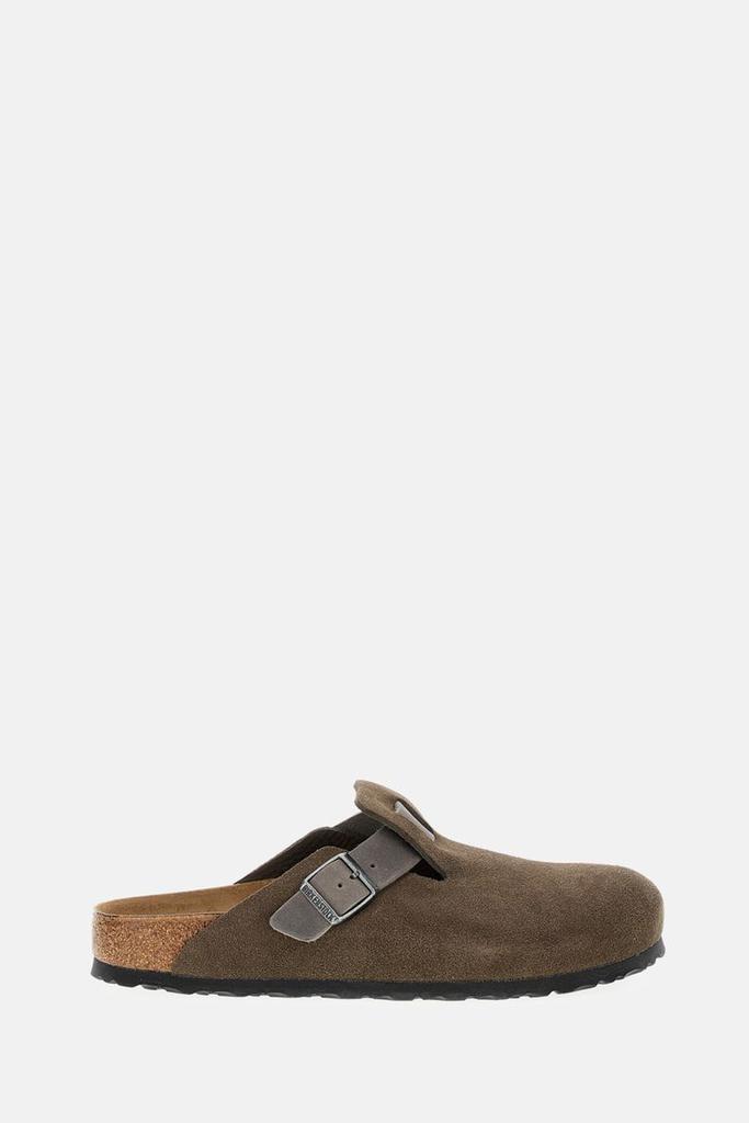 Birkenstock Charcoal suede Zürich slippers - Sandals