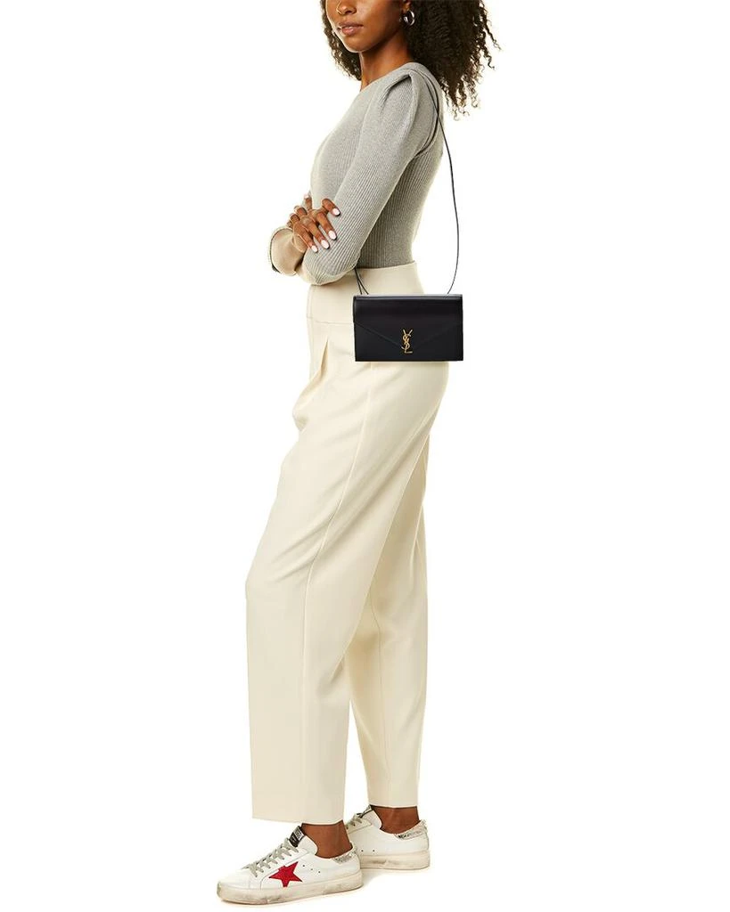 Yves Saint Laurent Envelope Mini Leather Shoulder Bag 4
